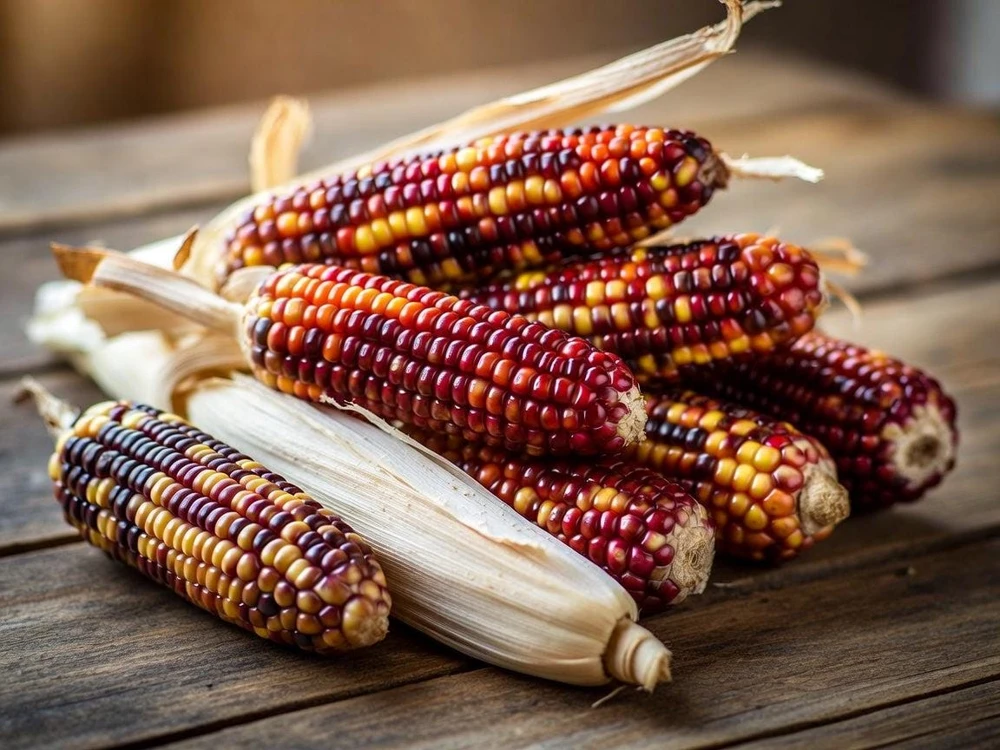 Indian Mini Mix Corn Seeds - 50 Count Ornamental Zea Mays Vegetable - Image 7