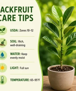 Jackfruit Live Plant - 3-6 Inches Tall, 4 Inch Pot - Tropical Fruit Tree - Image 6