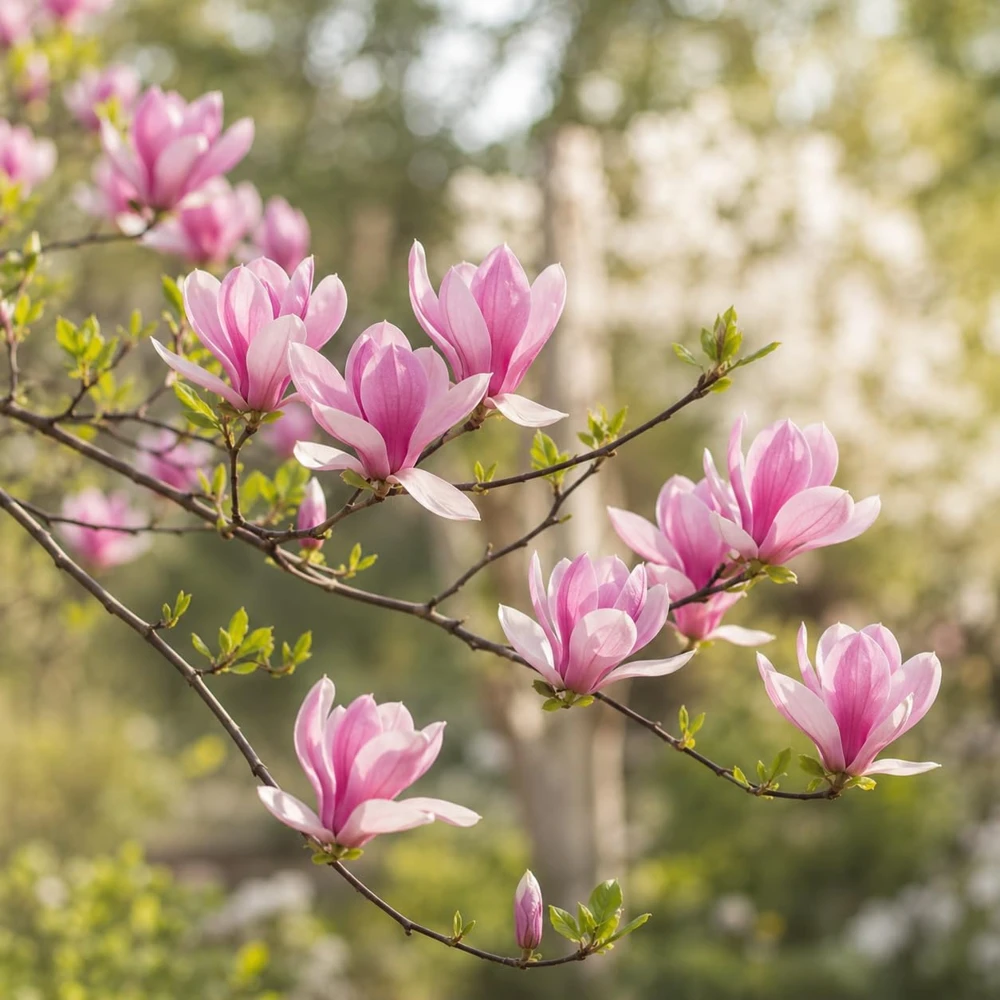 Jane Magnolia Live Plant - Pink Fragrant Bush, 5-10 Inch Tall, 2.5 Inch Pot - Image 6
