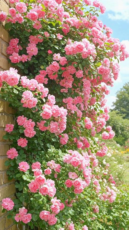 Light Pink Climbing Rose Live Plant – 3 Inch Pot – Fragrant Flowering Vine - Image 5