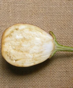 Organic Italian Eggplant Rosa Bianca Seeds - 50 Count - White & Purple Heirloom Vegetable - Image 5