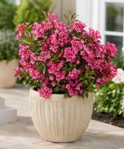 Pink Weigela Live Plant - Blooming Shrub, 6-12 Inch Tall, Quart Pot, Outdoor - Image 6