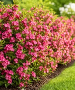 Pink Weigela Live Plant - Blooming Shrub, 6-12 Inch Tall, Quart Pot, Outdoor - Image 7