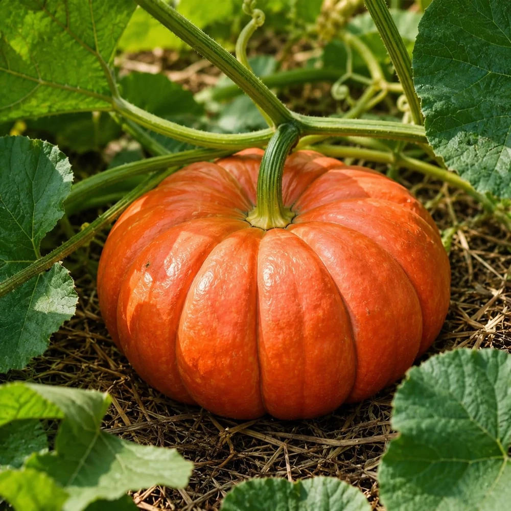 Pumpkin Plant Live for Planting - Winter Squash Vegetable, 2-4 Inch Tall - Image 1