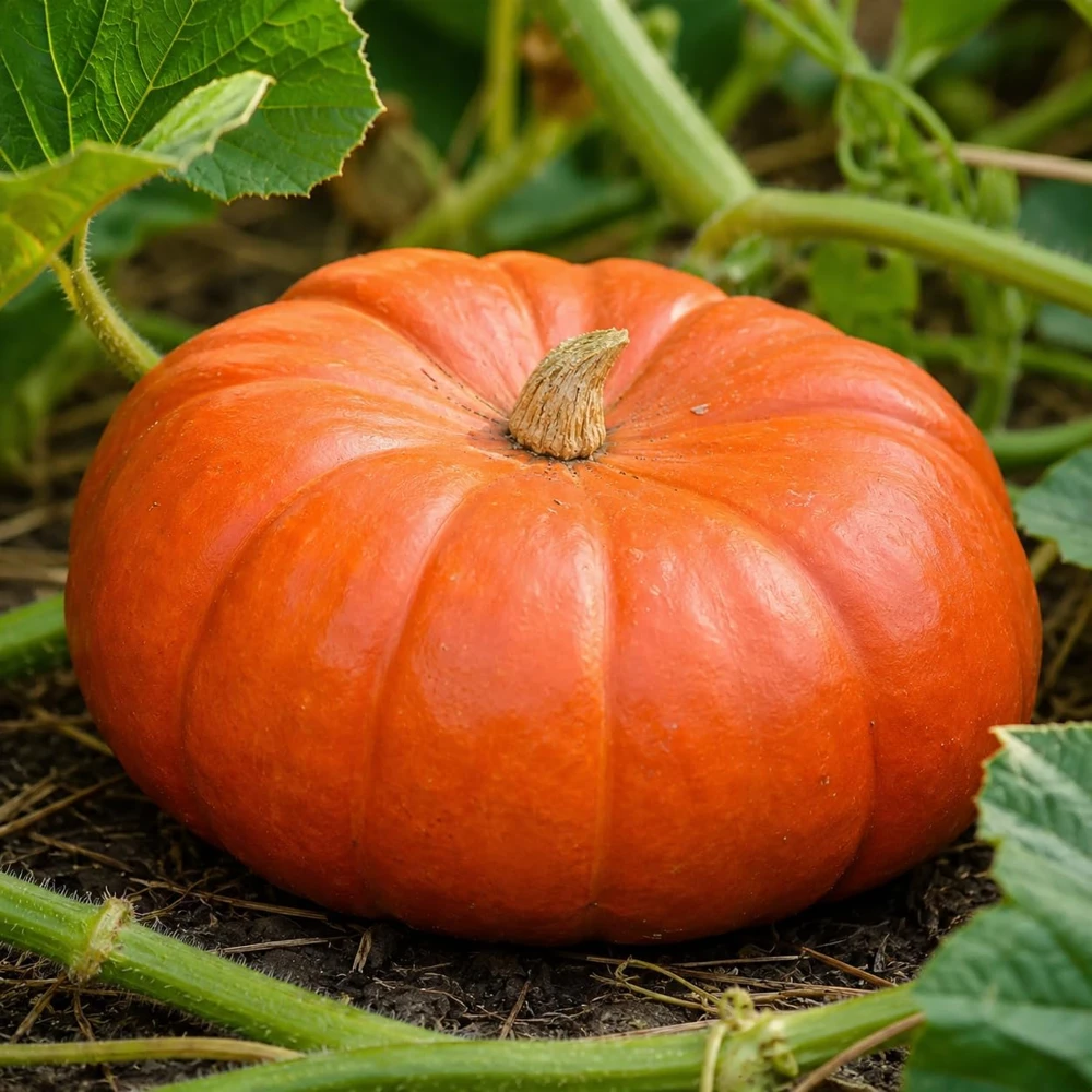 Pumpkin Plant Live - Winter Squash Vegetable for Home Garden, 2-4 Inch Tall - Image 4