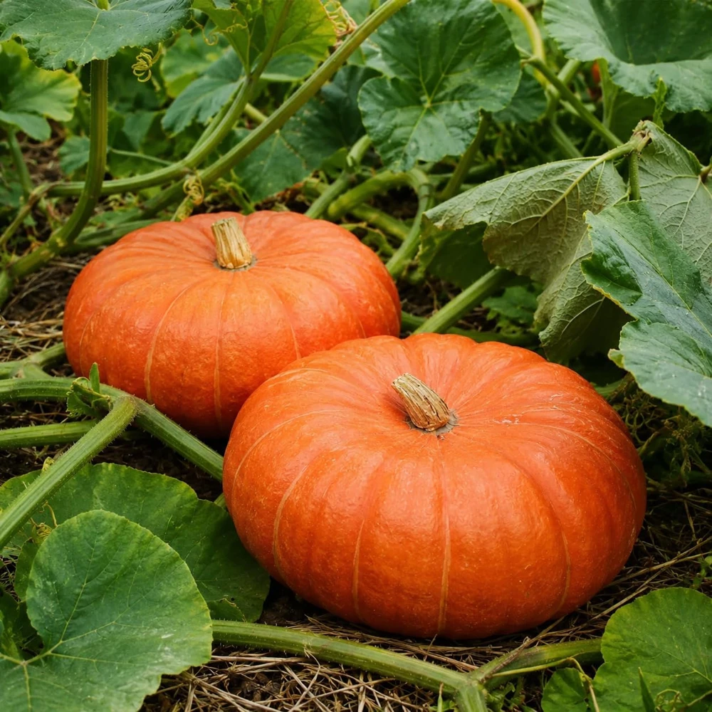 Pumpkin Plant Live - Winter Squash Vegetable for Home Garden, 2-4 Inch Tall - Image 6