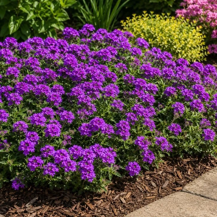 Purple Verbena Live Plant 4-6 Inch Tall – Flowering Garden Plant – Indoor/Outdoor - Image 6