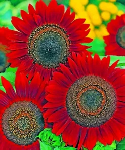 Red Sun Sunflower Seeds for Planting - Non-GMO Garden Seeds, 50 Count - Image 3