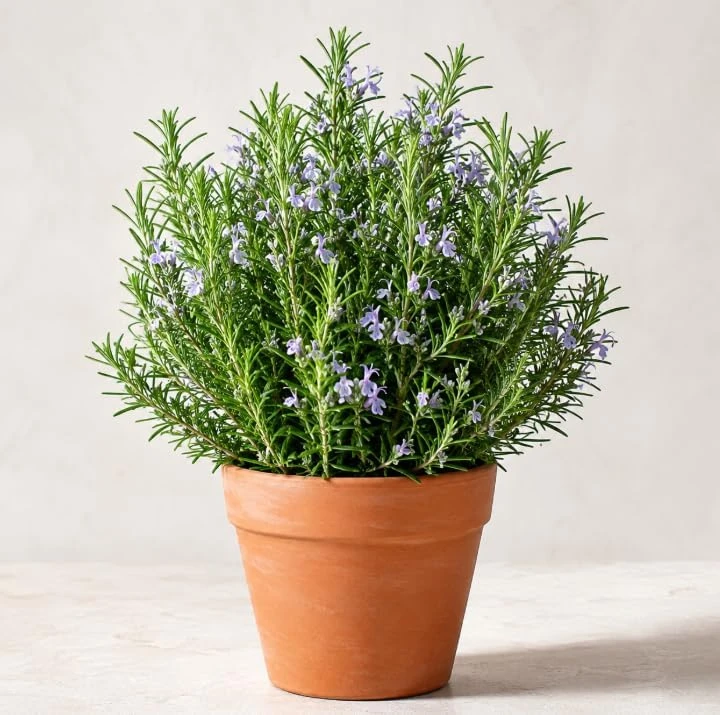 Rosemary Live Plant 2-Pack – 4-6 Inch Tall Fragrant Herb for Indoor & Outdoor Garden - Image 1