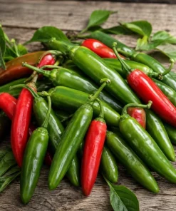 Serrano Pepper Live Plant, 2-Pack, 4-6 Inch Tall Seedlings for Home Garden - Image 7