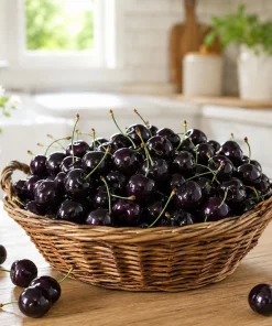 Set of 2 Black Cherry Live Plant, Sweet Fruit Tree, 6-12 Inch Tall, Quart Pot - Image 5