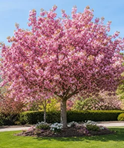 Set of 2 Kwanzan Cherry Live Plants, 2.5 Inch Pot, Cherry Blossom Tree, Outdoor - Image 7
