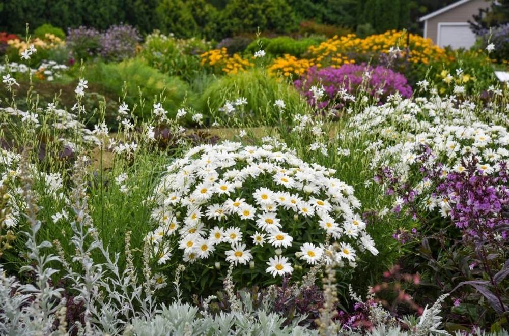 Shasta Daisy Live Plant – 3 inch Pot – Perennial White Flowers – Outdoor Garden - Image 3
