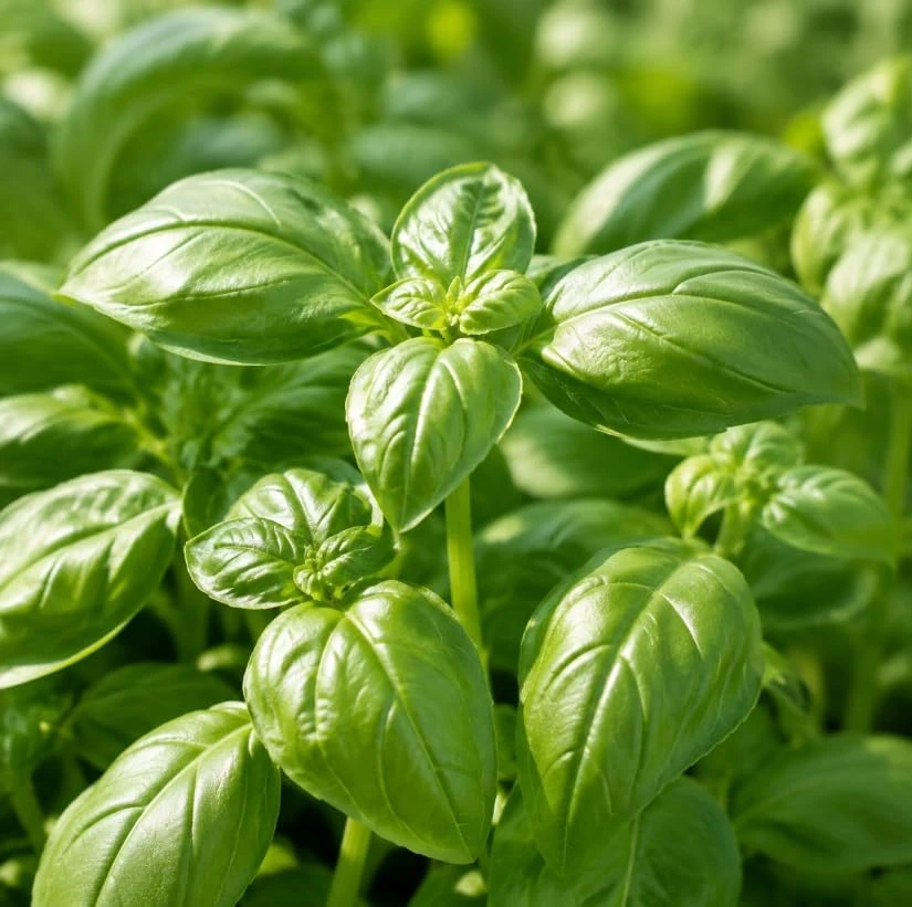 Sweet Basil Live Plants - 7-10 Seedlings, 4 Inch Pot, 3-5 Inches Tall, Culinary Herb, Indoor/Outdoor - Image 4