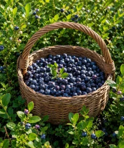 Sweet Black Huckleberry Live Plant Set, 2 Bushes, 2-4 Inch Tall, 1.5 Inch Pot, Outdoor - Image 3