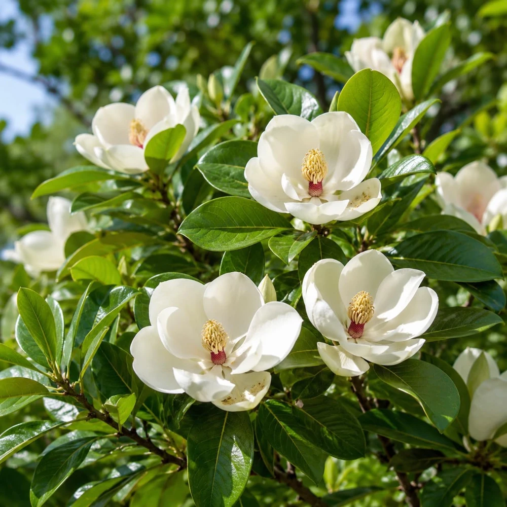 Sweetbay Magnolia Live Plant – Fragrant White Flowers – 6-12 Inch Tall – Quart Pot – Outdoor Tree - Image 6